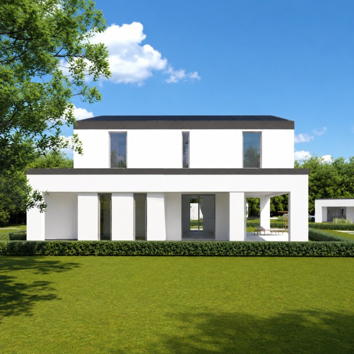 Fabia - projekt domu rozwojowego, do etapowej realizacji