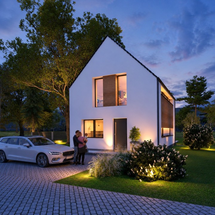 Pico - projekt domu na zgłoszenie 70m2