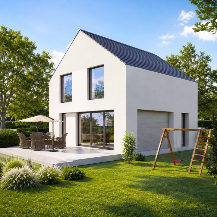 Agila - projekt domu na zgłoszenie 70m2