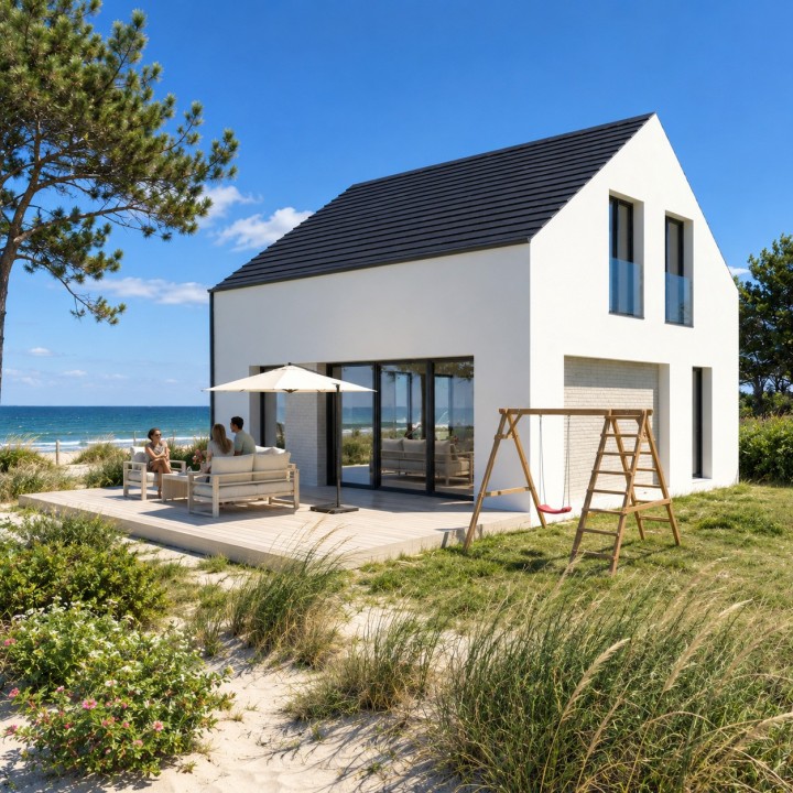 Saga  - projekt domu na zgłoszenie 70m2